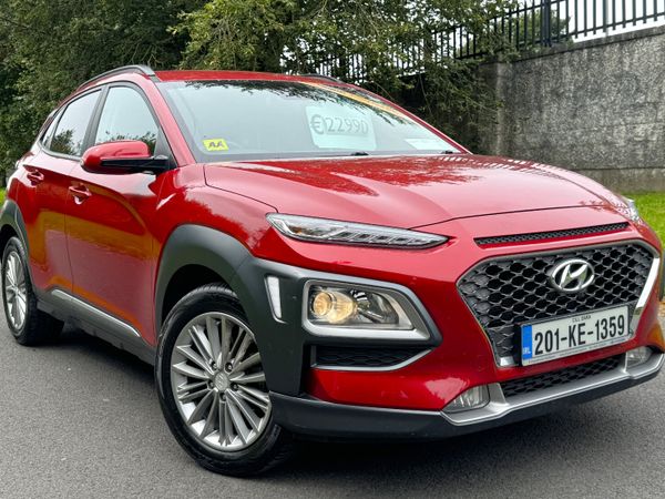 Hyundai KONA MPV, Petrol, 2020, Red