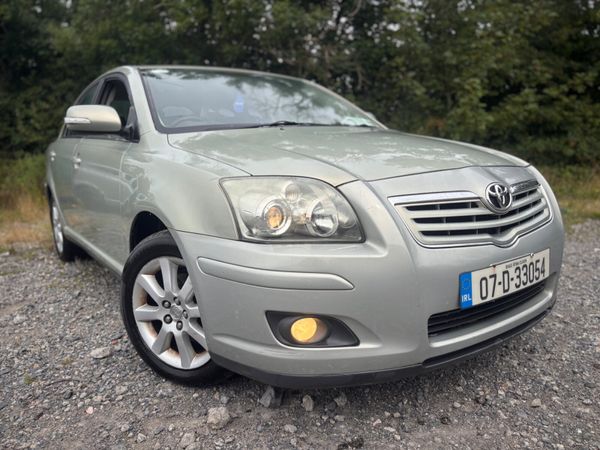 Toyota Avensis Saloon, Petrol, 2007, Green