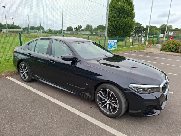 BMW 5-Series Saloon, Petrol Plug-in Hybrid, 2020, Black
