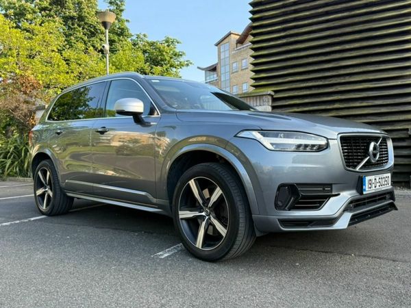 Volvo XC90 SUV, Petrol Plug-in Hybrid, 2019, Grey