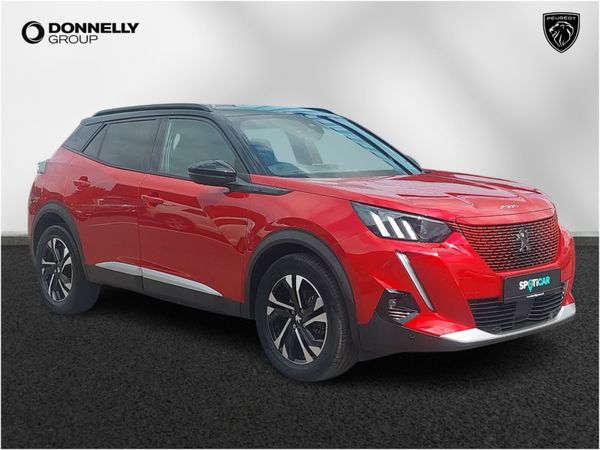 Peugeot 2008 Estate, Electric, 2021, Red