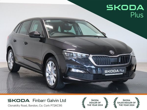 Skoda Scala Hatchback, Petrol, 2022, Black