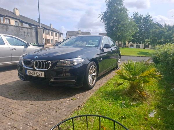BMW 5-Series Saloon, Diesel, 2016, Black