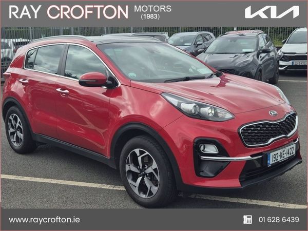 Kia Sportage SUV, Diesel, 2019, Red