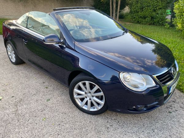 Volkswagen Eos Convertible, Petrol, 2008, Blue