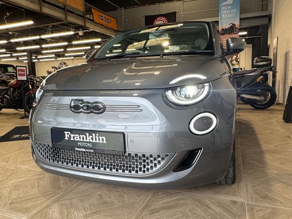 Fiat 500e Hatchback, Electric, 2022, Grey