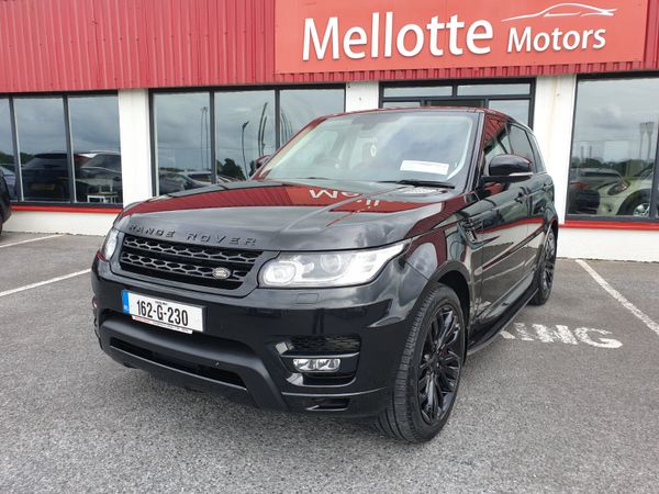 Land Rover Range Rover Sport SUV, Diesel, 2016, Black
