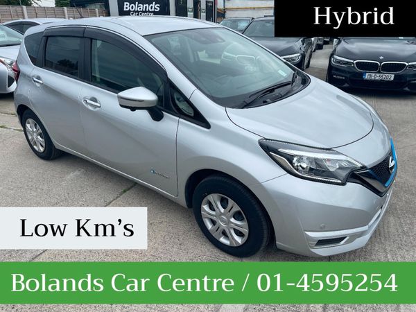 Nissan Note Hatchback, Petrol Hybrid, 2020, Silver