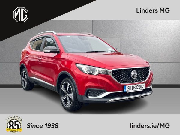 MG ZS Hatchback, Electric, 2021, Red