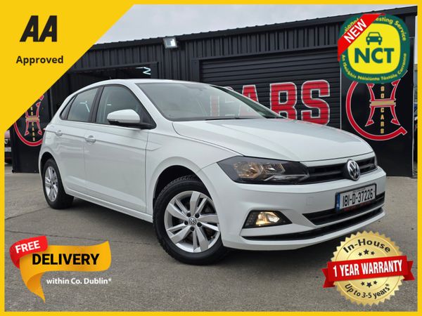 Volkswagen Polo Hatchback, Petrol, 2018, White