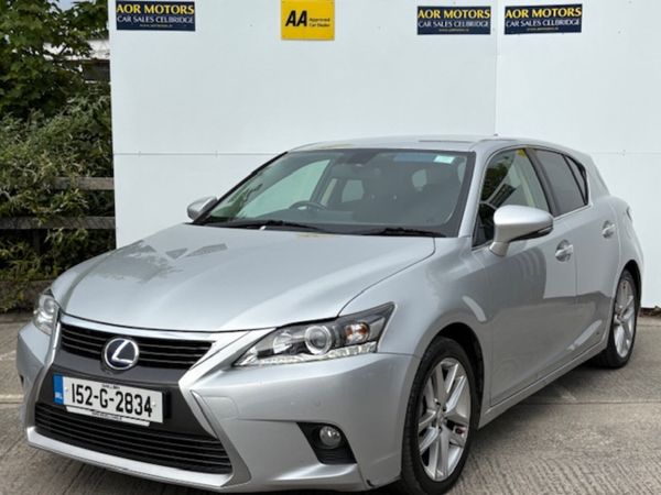 Lexus CT Hatchback, Petrol Hybrid, 2015, Silver