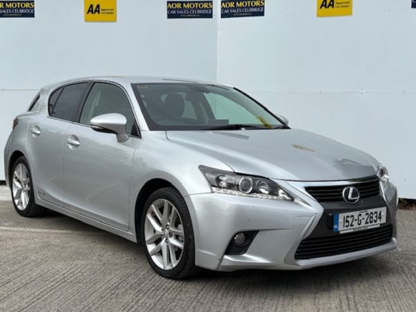 Lexus CT Hatchback, Petrol Hybrid, 2015, Silver