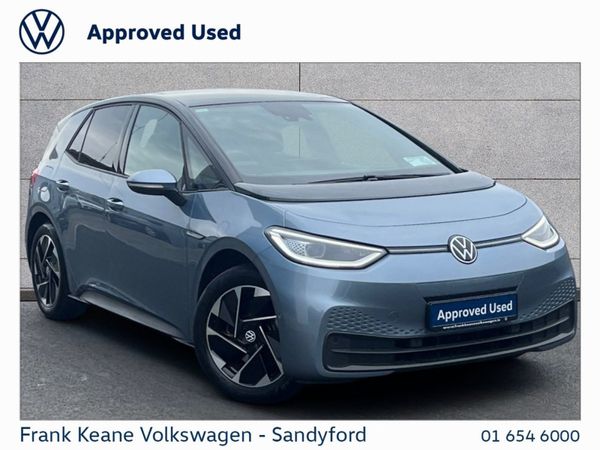 Volkswagen ID.3 Hatchback, Electric, 2022, Blue