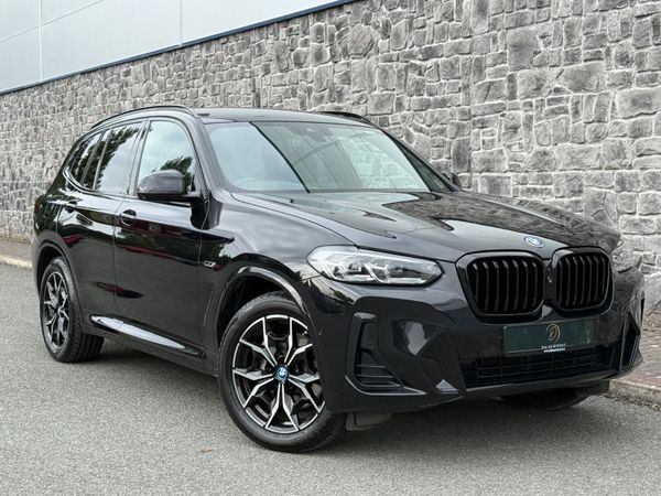 BMW X3 SUV, Petrol Plug-in Hybrid, 2022, Black