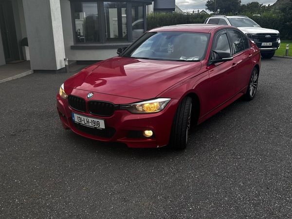 BMW 3-Series Saloon, Diesel, 2013, Red