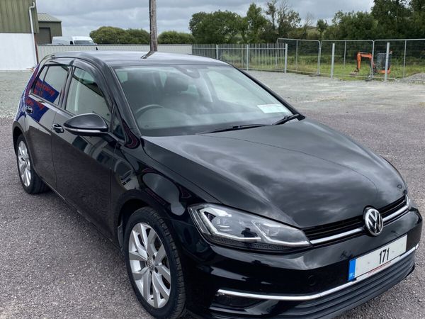 Volkswagen Golf Hatchback, Petrol, 2017, Black