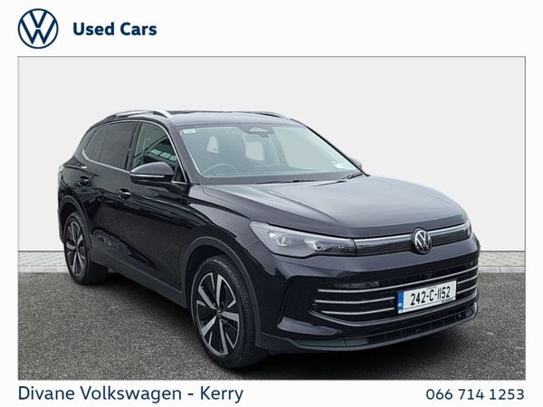 Volkswagen Tiguan SUV, Diesel, 2024, Black