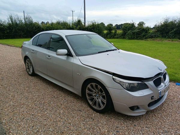 BMW 5-Series Saloon, Diesel, 2007, Silver