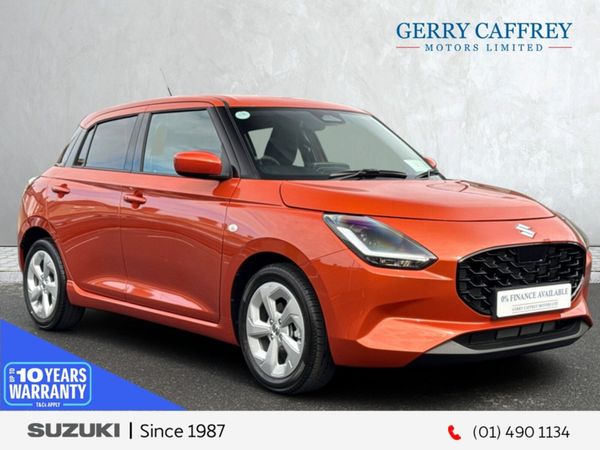 Suzuki Swift Hatchback, Petrol Hybrid, 2025, Orange