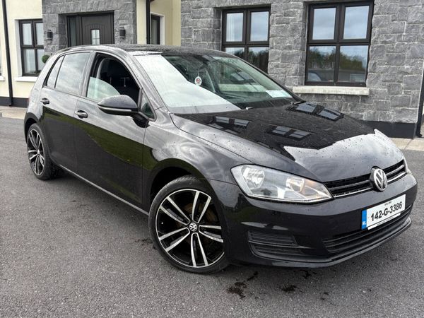Volkswagen Golf Hatchback, Diesel, 2014, Black