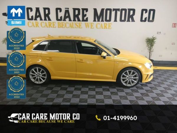 Audi A3 Hatchback, Petrol, 2015, Yellow