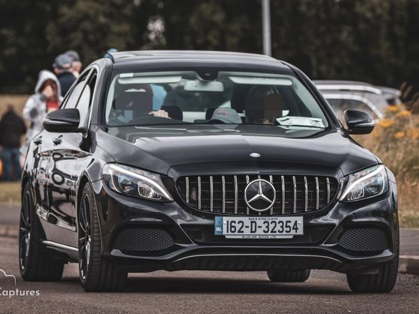 Mercedes-Benz C-Class Saloon, Petrol Plug-in Hybrid, 2016, Black