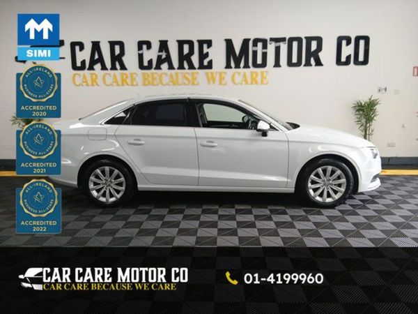 Audi A3 Saloon, Petrol, 2015, White