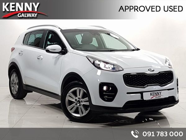 Kia Sportage MPV, Diesel, 2017, White