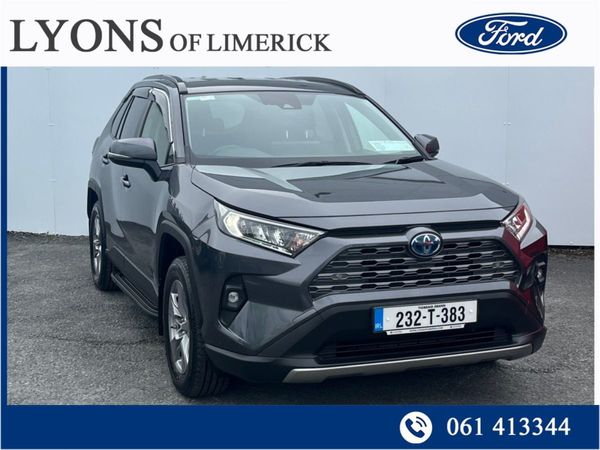 Toyota RAV4 SUV, Petrol Hybrid, 2023, Grey
