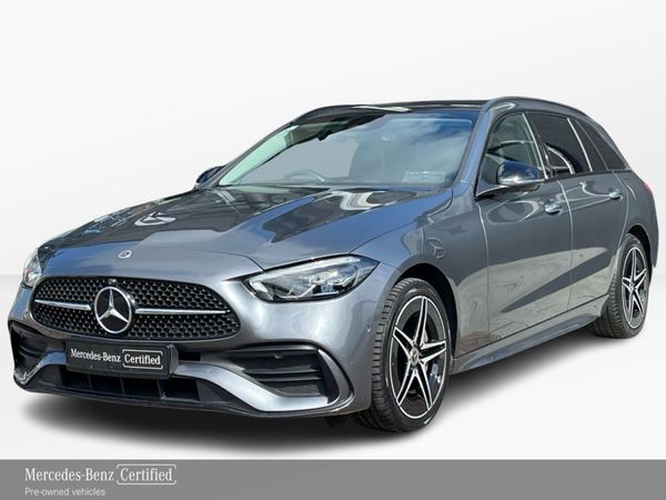 Mercedes-Benz C-Class Estate, Petrol Plug-in Hybrid, 2023, Grey