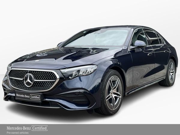 Mercedes-Benz E-Class Saloon, Diesel Plug-in Hybrid, 2025, Blue