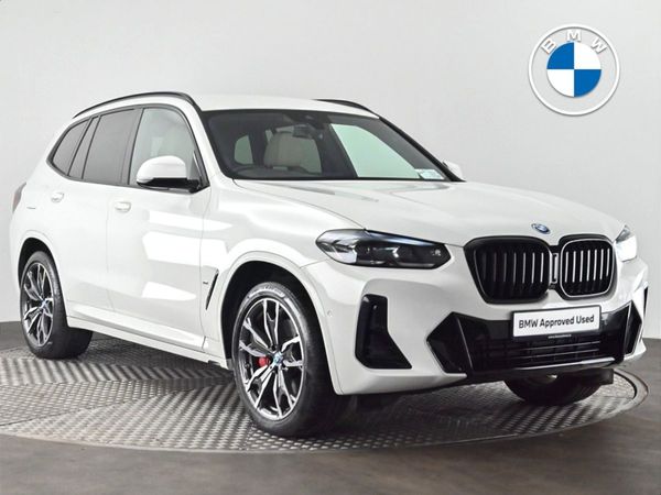 BMW X3 SUV, Petrol Plug-in Hybrid, 2023, White