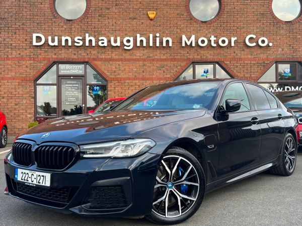 BMW 5-Series Saloon, Hybrid, 2022, Black