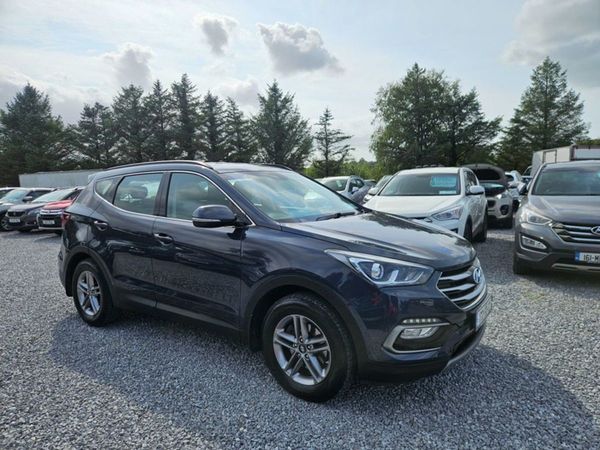 Hyundai Santa Fe SUV, Diesel, 2017, Blue