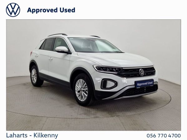 Volkswagen T-Roc SUV, Petrol, 2023, White