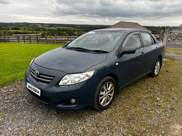 Toyota Corolla Saloon, Petrol, 2008, Blue