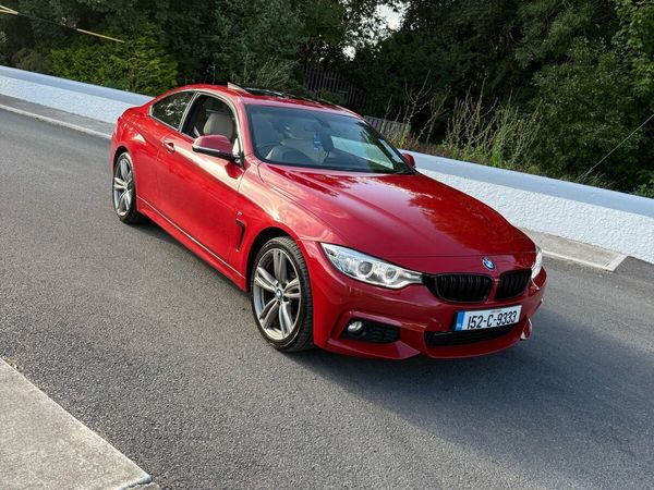 BMW 4-Series Coupe, Diesel, 2015, Red