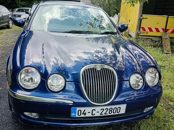 Jaguar S-Type Saloon, Petrol, 2004, Blue