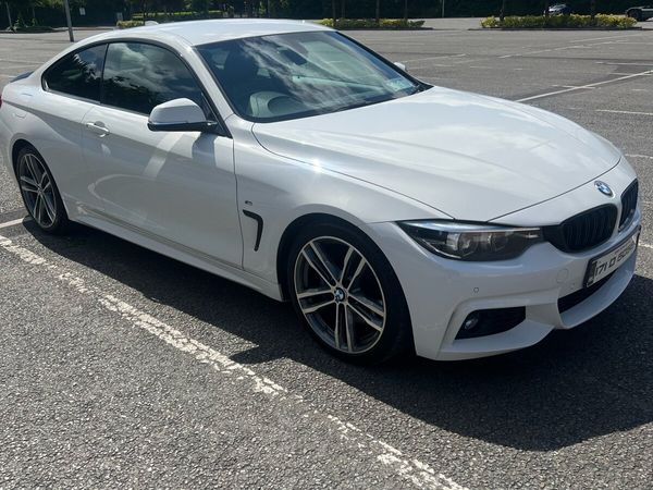 BMW 4-Series Coupe, Diesel, 2017, White