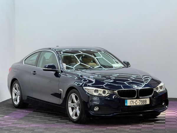 BMW 4-Series Coupe, Diesel, 2017, Blue
