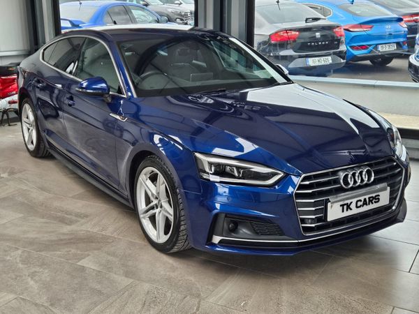 Audi A5 Hatchback, Diesel, 2017, Blue