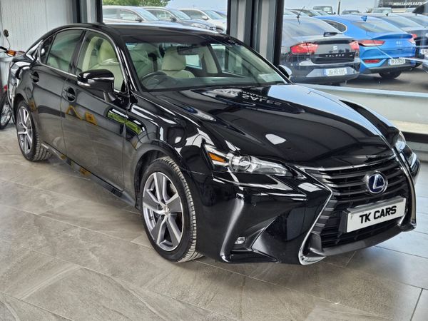 Lexus GS Saloon, Petrol Hybrid, 2018, Black