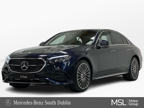 Mercedes-Benz E-Class Saloon, Diesel Plug-in Hybrid, 2025, Blue