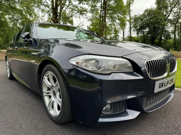 BMW 5-Series Saloon, Diesel, 2013, Black
