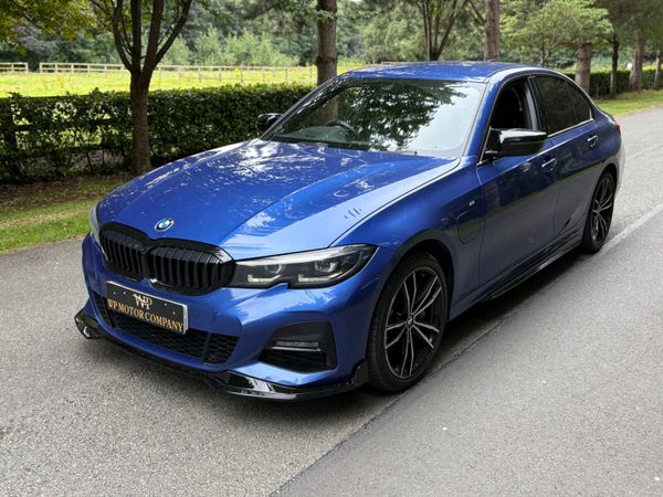 BMW 3-Series Saloon, Petrol Hybrid, 2021, Blue