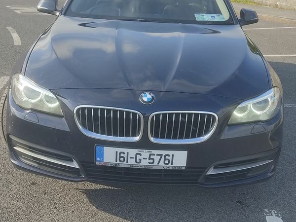 BMW 5-Series Saloon, Diesel, 2016, Blue