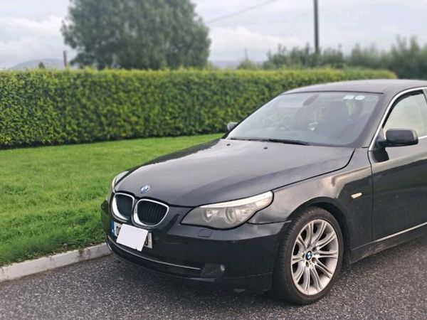 BMW 5-Series Saloon, Diesel, 2008, Black
