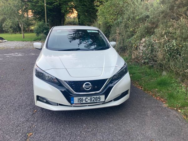 Nissan Leaf Hatchback, Electric, 2019, White