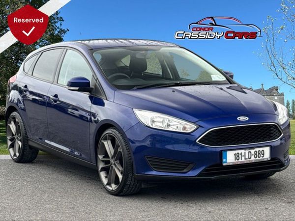Ford Focus Hatchback, Diesel, 2018, Blue