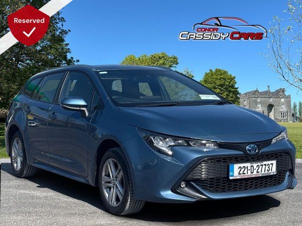 Toyota Corolla Estate, Hybrid, 2022, Blue